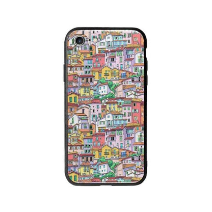 Coque Pour iPhone 7 Ville - Coque Wiqeo 10€-15€, Estelle Adam, Illustration, iPhone 7 Wiqeo, Déstockeur de Coques Pour iPhone