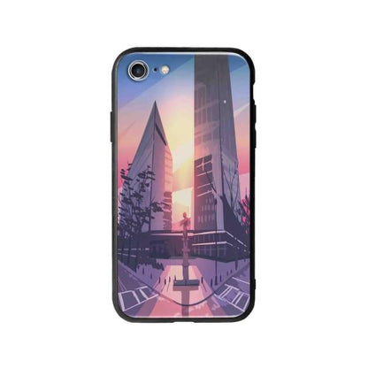 Coque Pour iPhone 7 Vue Graphique - Coque Wiqeo 10€-15€, Estelle Adam, Illustration, iPhone 7, Voyage Wiqeo, Déstockeur de Coques Pour iPhone