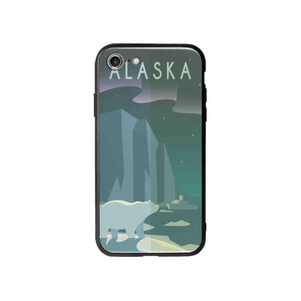 Coque Pour iPhone 8 Alaska - Coque Wiqeo 10€-15€, Estelle Adam, Illustration, iPhone 8, Voyage Wiqeo, Déstockeur de Coques Pour iPhone