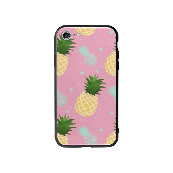 Coque Pour iPhone 8 Ananas - Coque Wiqeo 10€-15€, Estelle Adam, iPhone 8, Motif Wiqeo, Déstockeur de Coques Pour iPhone