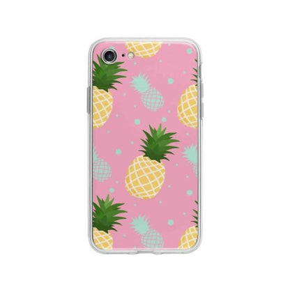 Coque Pour iPhone 8 Ananas - Coque Wiqeo 10€-15€, Estelle Adam, iPhone 8, Motif Wiqeo, Déstockeur de Coques Pour iPhone