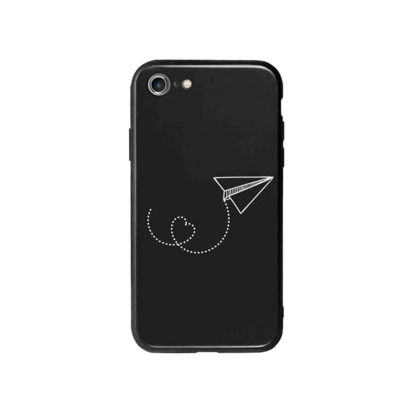 Coque Pour iPhone 8 Avion en Papier - Coque Wiqeo 10€-15€, Estelle Adam, Illustration, iPhone 8 Wiqeo, Déstockeur de Coques Pour iPhone