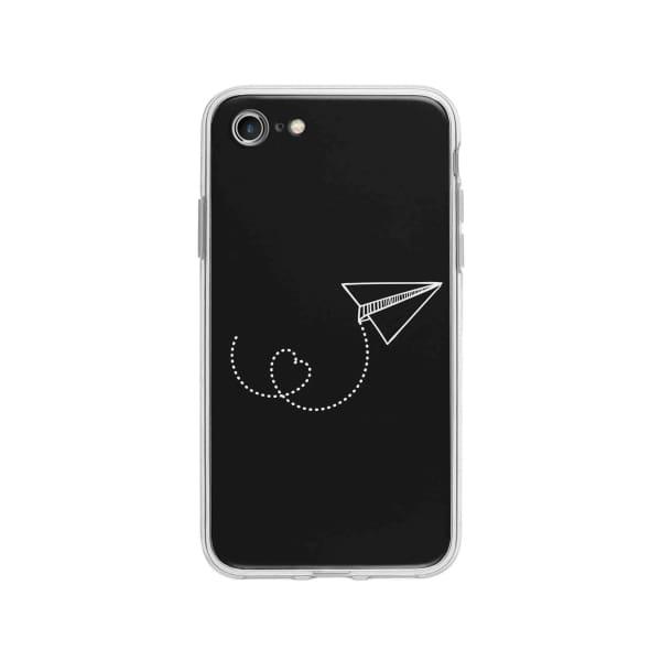 Coque Pour iPhone 8 Avion en Papier - Coque Wiqeo 10€-15€, Estelle Adam, Illustration, iPhone 8 Wiqeo, Déstockeur de Coques Pour iPhone