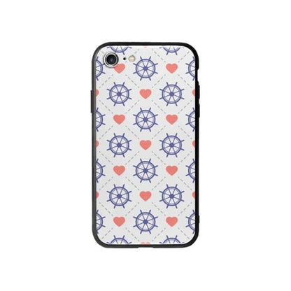 Coque Pour iPhone 8 Barres et Cœurs - Coque Wiqeo 10€-15€, Cœurs, Estelle Adam, iPhone 8, Motif Wiqeo, Déstockeur de Coques Pour iPhone