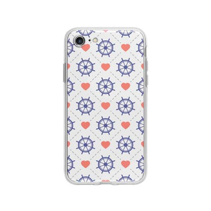 Coque Pour iPhone 8 Barres et Cœurs - Coque Wiqeo 10€-15€, Cœurs, Estelle Adam, iPhone 8, Motif Wiqeo, Déstockeur de Coques Pour iPhone