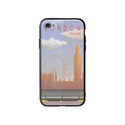 Coque Pour iPhone 8 Big Ben & London Eye - Coque Wiqeo 10€-15€, Estelle Adam, Illustration, iPhone 8, Voyage Wiqeo, Déstockeur de Coques Pour iPhone