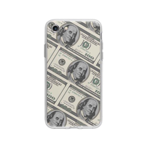 Coque Pour iPhone 8 Billets Dollars - Coque Wiqeo 10€-15€, Estelle Adam, Illustration, iPhone 8 Wiqeo, Déstockeur de Coques Pour iPhone