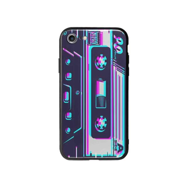 Coque Pour iPhone 8 Cassette Glitché - Coque Wiqeo 10€-15€, Estelle Adam, Illustration, iPhone 8 Wiqeo, Déstockeur de Coques Pour iPhone