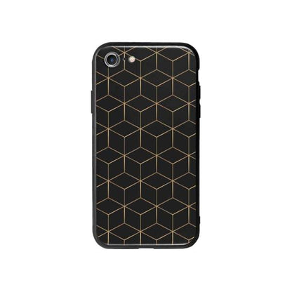 Coque Pour iPhone 8 Cubes et Hexagones - Coque Wiqeo 10€-15€, Estelle Adam, iPhone 8, Motif Wiqeo, Déstockeur de Coques Pour iPhone