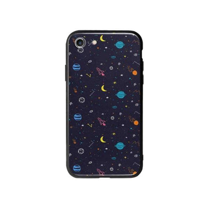 Coque Pour iPhone 8 Dessin Galactique - Coque Wiqeo 10€-15€, Estelle Adam, Illustration, iPhone 8, Motif Wiqeo, Déstockeur de Coques Pour iPhone