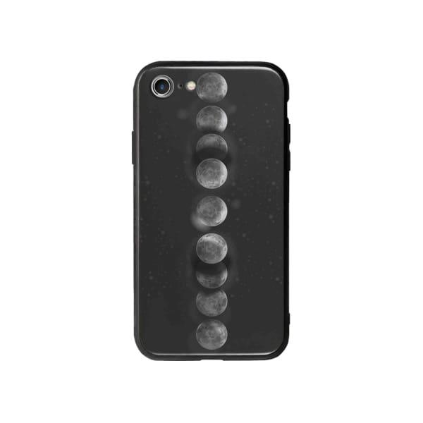 Coque Pour iPhone 8 Éclipse Lunaire - Coque Wiqeo 10€-15€, Estelle Adam, Illustration, iPhone 8 Wiqeo, Déstockeur de Coques Pour iPhone