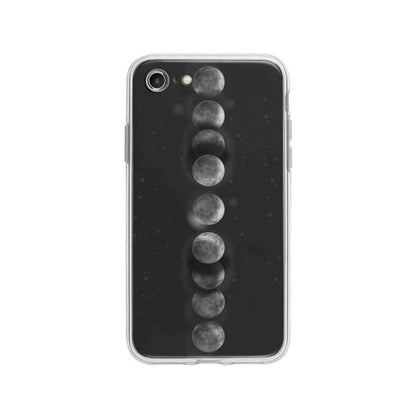 Coque Pour iPhone 8 Éclipse Lunaire - Coque Wiqeo 10€-15€, Estelle Adam, Illustration, iPhone 8 Wiqeo, Déstockeur de Coques Pour iPhone