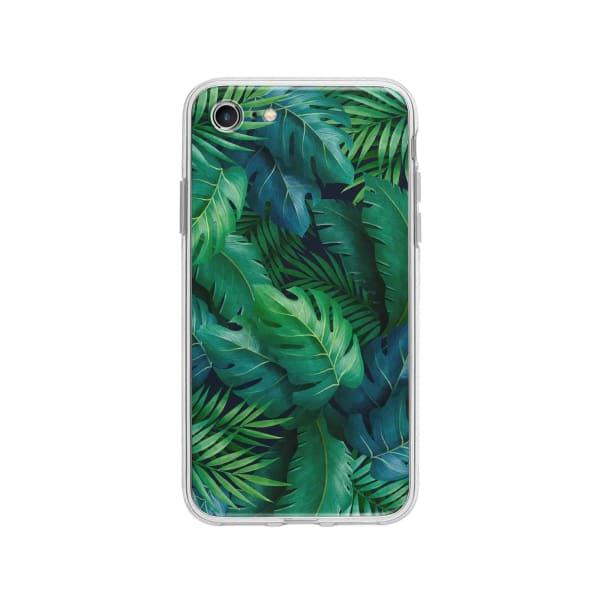 Coque Pour iPhone 8 Feuillage Tropical - Coque Wiqeo 10€-15€, Estelle Adam, Feuilles, iPhone 8, Motif Wiqeo, Déstockeur de Coques Pour iPhone