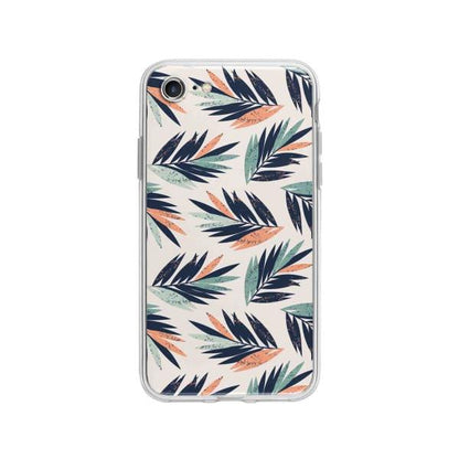 Coque Pour iPhone 8 Feuilles Tropicales - Coque Wiqeo 10€-15€, Estelle Adam, Feuilles, iPhone 8, Motif Wiqeo, Déstockeur de Coques Pour iPhone