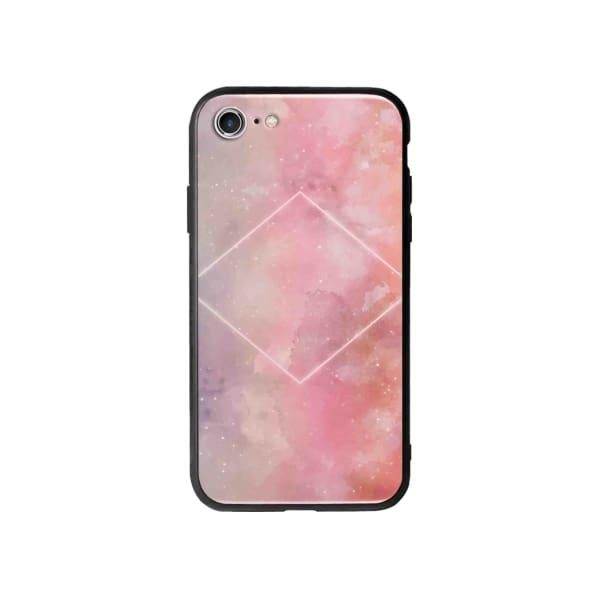 Coque Pour iPhone 8 Galaxie Rose - Coque Wiqeo 10€-15€, Estelle Adam, Illustration, iPhone 8, Motif Wiqeo, Déstockeur de Coques Pour iPhone