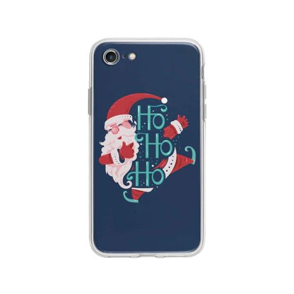 Coque Pour iPhone 8 Ho Ho Ho Père Noël - Coque Wiqeo 10€-15€, Estelle Adam, iPhone 8, Motif, Noël Wiqeo, Déstockeur de Coques Pour iPhone