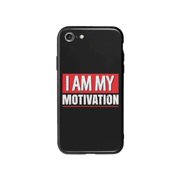 Coque Pour iPhone 8 "I Am My Motivation" - Coque Wiqeo 10€-15€, Estelle Adam, Illustration, iPhone 8 Wiqeo, Déstockeur de Coques Pour iPhone