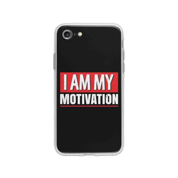 Coque Pour iPhone 8 "I Am My Motivation" - Coque Wiqeo 10€-15€, Estelle Adam, Illustration, iPhone 8 Wiqeo, Déstockeur de Coques Pour iPhone