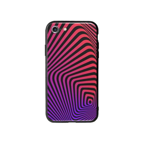 Coque Pour iPhone 8 Illusion Entortillée - Coque Wiqeo 10€-15€, Estelle Adam, iPhone 8, Motif Wiqeo, Déstockeur de Coques Pour iPhone