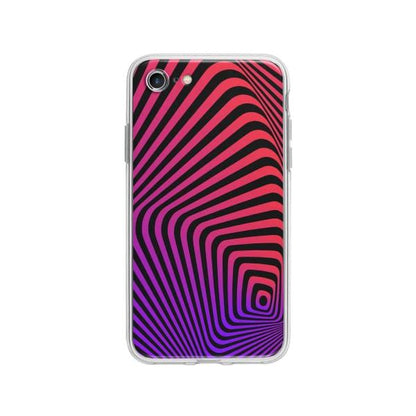 Coque Pour iPhone 8 Illusion Entortillée - Coque Wiqeo 10€-15€, Estelle Adam, iPhone 8, Motif Wiqeo, Déstockeur de Coques Pour iPhone