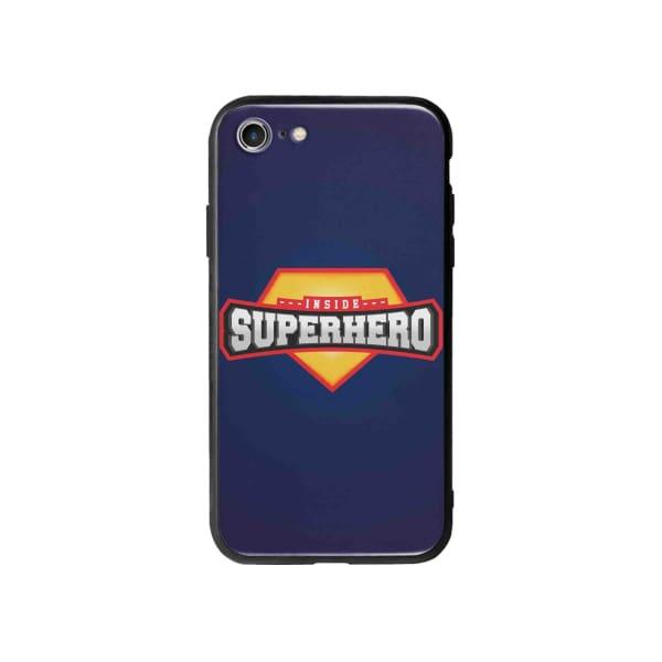 Coque Pour iPhone 8 "Inside Superhero" - Coque Wiqeo 10€-15€, Estelle Adam, Illustration, iPhone 8 Wiqeo, Déstockeur de Coques Pour iPhone