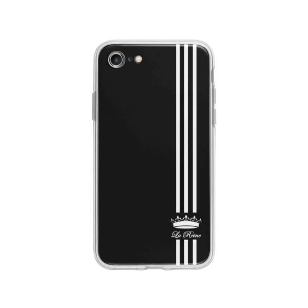 Coque Pour iPhone 8 La Reine - Coque Wiqeo 10€-15€, Estelle Adam, iPhone 8, Motif Wiqeo, Déstockeur de Coques Pour iPhone