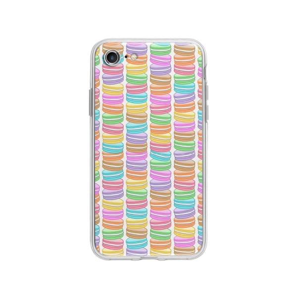 Coque Pour iPhone 8 Macarons - Coque Wiqeo 10€-15€, Géraud Fournier, iPhone 8, Mignon, Motif Wiqeo, Déstockeur de Coques Pour iPhone