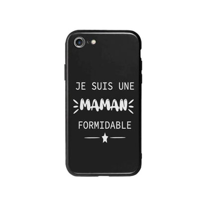 Coque Pour iPhone 8 "Maman Formidable" - Coque Wiqeo 10€-15€, Géraud Fournier, iPhone 8, Mignon Wiqeo, Déstockeur de Coques Pour iPhone