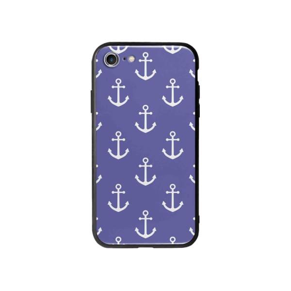 Coque Pour iPhone 8 Motif Ancres - Coque Wiqeo 10€-15€, Estelle Adam, iPhone 8, Motif Wiqeo, Déstockeur de Coques Pour iPhone