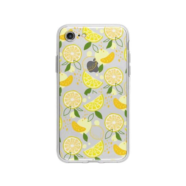 Coque Pour iPhone 8 Motif Citron - Coque Wiqeo 10€-15€, Estelle Adam, Illustration, iPhone 8, Motif Wiqeo, Déstockeur de Coques Pour iPhone