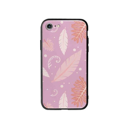 Coque Pour iPhone 8 Nature Rose - Coque Wiqeo 10€-15€, Estelle Adam, Feuilles, iPhone 8, Motif Wiqeo, Déstockeur de Coques Pour iPhone