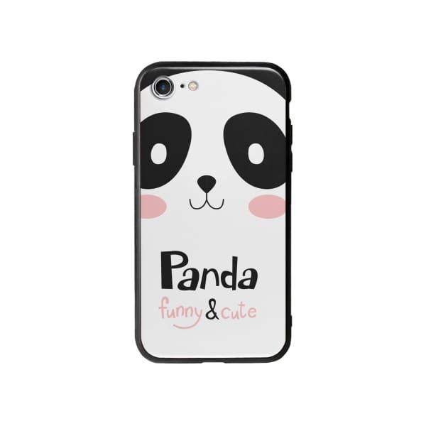 Coque Pour iPhone 8 Panda Mignon - Coque Wiqeo 10€-15€, Animaux, Géraud Fournier, iPhone 8, Mignon Wiqeo, Déstockeur de Coques Pour iPhone