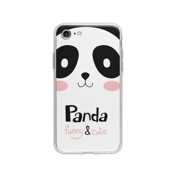 Coque Pour iPhone 8 Panda Mignon - Coque Wiqeo 10€-15€, Animaux, Géraud Fournier, iPhone 8, Mignon Wiqeo, Déstockeur de Coques Pour iPhone