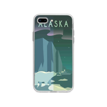 Coque Pour iPhone 8 Plus Alaska - Coque Wiqeo 10€-15€, Estelle Adam, Illustration, iPhone 8 Plus, Voyage Wiqeo, Déstockeur de Coques Pour iPhone