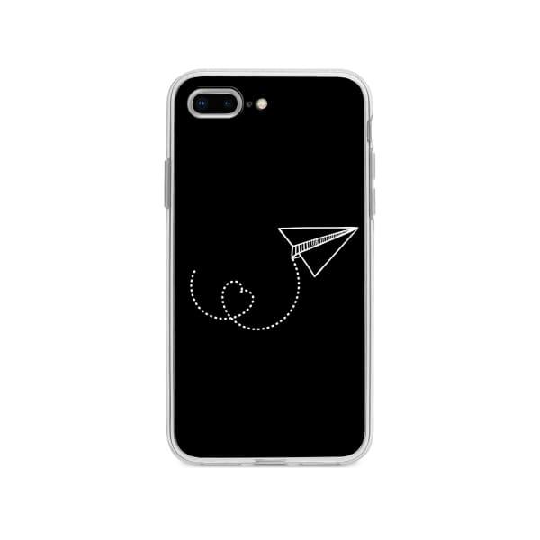 Coque Pour iPhone 8 Plus Avion en Papier - Coque Wiqeo 10€-15€, Estelle Adam, Illustration, iPhone 8 Plus Wiqeo, Déstockeur de Coques Pour iPhone