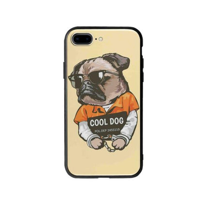 Coque Pour iPhone 8 Plus Carlin Prisonnier - Coque Wiqeo 10€-15€, Animaux, Estelle Adam, Illustration, iPhone 8 Plus Wiqeo, Déstockeur de Coques Pour iPhone