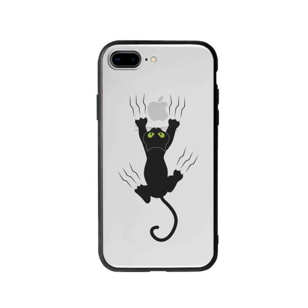 Coque Pour iPhone 8 Plus Chat Griffant - Coque Wiqeo 10€-15€, Géraud Fournier, Illustration, iPhone 8 Plus, Mignon Wiqeo, Déstockeur de Coques Pour iPhone