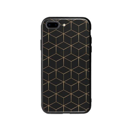 Coque Pour iPhone 8 Plus Cubes et Hexagones - Coque Wiqeo 10€-15€, Estelle Adam, iPhone 8 Plus, Motif Wiqeo, Déstockeur de Coques Pour iPhone