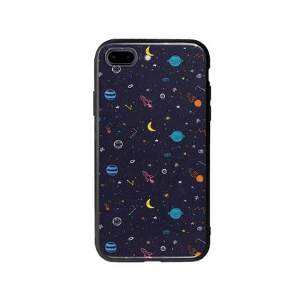 Coque Pour iPhone 8 Plus Dessin Galactique - Coque Wiqeo 10€-15€, Estelle Adam, Illustration, iPhone 8 Plus, Motif Wiqeo, Déstockeur de Coques Pour iPhone