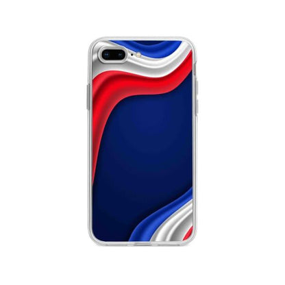 Coque Pour iPhone 8 Plus Drapeau Français - Coque Wiqeo 10€-15€, Drapeau, Estelle Adam, Illustration, iPhone 8 Plus Wiqeo, Déstockeur de Coques Pour iPhone