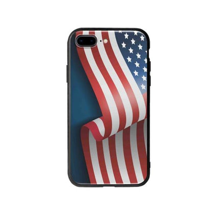 Coque Pour iPhone 8 Plus Drapeau U.S.A. - Coque Wiqeo 10€-15€, Drapeau, Estelle Adam, Illustration, iPhone 8 Plus Wiqeo, Déstockeur de Coques Pour iPhone