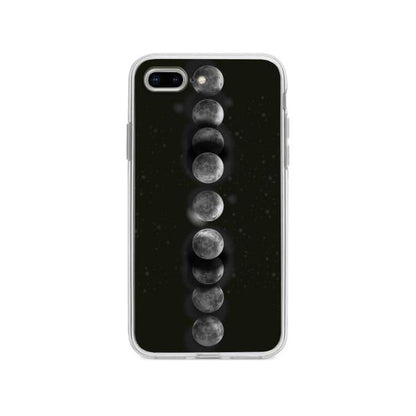 Coque Pour iPhone 8 Plus Éclipse Lunaire - Coque Wiqeo 10€-15€, Estelle Adam, Illustration, iPhone 8 Plus Wiqeo, Déstockeur de Coques Pour iPhone