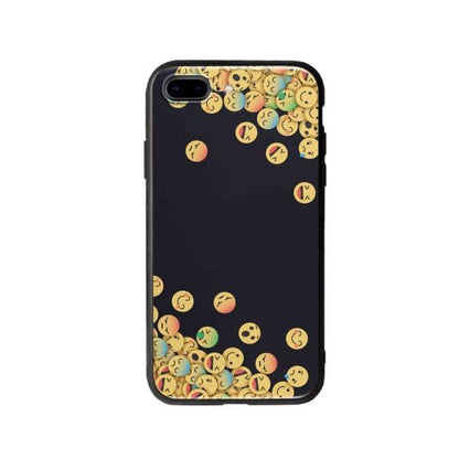 Coque Pour iPhone 8 Plus Emojis Tombants - Coque Wiqeo 10€-15€, Estelle Adam, iPhone 8 Plus, Motif Wiqeo, Déstockeur de Coques Pour iPhone