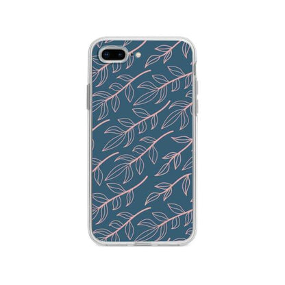 Coque Pour iPhone 8 Plus Feuillage - Coque Wiqeo 10€-15€, Estelle Adam, Feuilles, iPhone 8 Plus, Motif Wiqeo, Déstockeur de Coques Pour iPhone