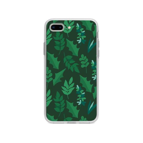 Coque Pour iPhone 8 Plus Feuilles d'hiver - Coque Wiqeo 10€-15€, Estelle Adam, Feuilles, iPhone 8 Plus, Motif Wiqeo, Déstockeur de Coques Pour iPhone