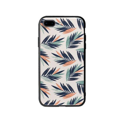 Coque Pour iPhone 8 Plus Feuilles Tropicales - Coque Wiqeo 10€-15€, Estelle Adam, Feuilles, iPhone 8 Plus, Motif Wiqeo, Déstockeur de Coques Pour iPhone