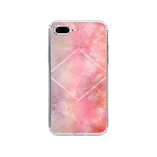 Coque Pour iPhone 8 Plus Galaxie Rose - Coque Wiqeo 10€-15€, Estelle Adam, Illustration, iPhone 8 Plus, Motif Wiqeo, Déstockeur de Coques Pour iPhone