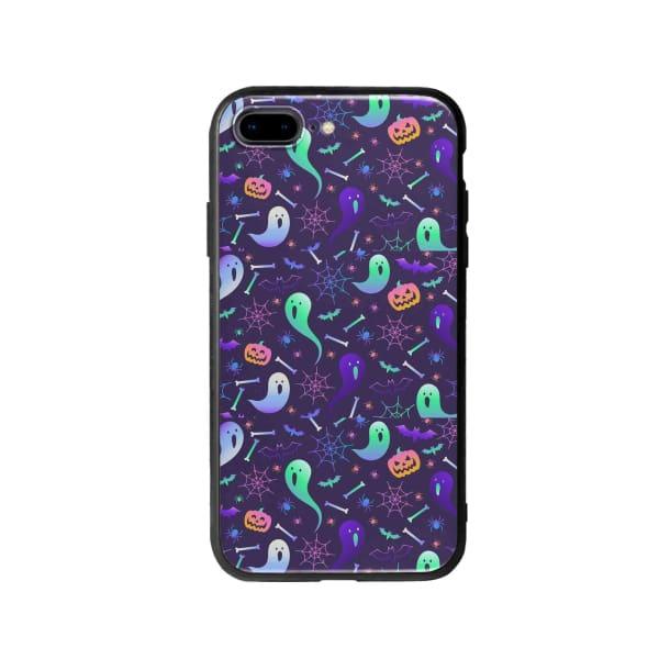 Coque Pour iPhone 8 Plus Halloween Fantôme - Coque Wiqeo 10€-15€, Estelle Adam, iPhone 8 Plus, Motif Wiqeo, Déstockeur de Coques Pour iPhone