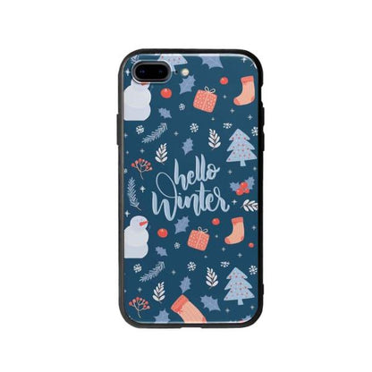 Coque Pour iPhone 8 Plus "Hello Winter" - Coque Wiqeo 10€-15€, Estelle Adam, iPhone 8 Plus, Motif Wiqeo, Déstockeur de Coques Pour iPhone