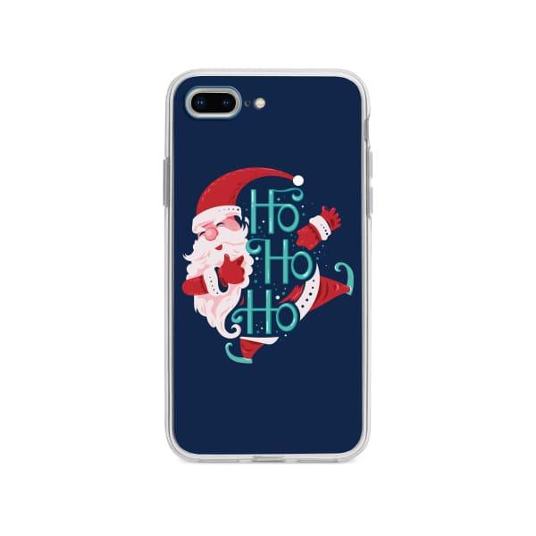 Coque Pour iPhone 8 Plus Ho Ho Ho Père Noël - Coque Wiqeo 10€-15€, Estelle Adam, iPhone 8 Plus, Motif, Noël Wiqeo, Déstockeur de Coques Pour iPhone